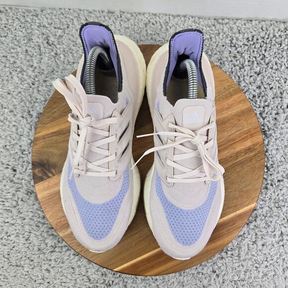 Adidas Ultra Boost 21 Orchid Tint Casual Lifestyle Gym Running Shoe Womens 8 - Picture 5 of 13